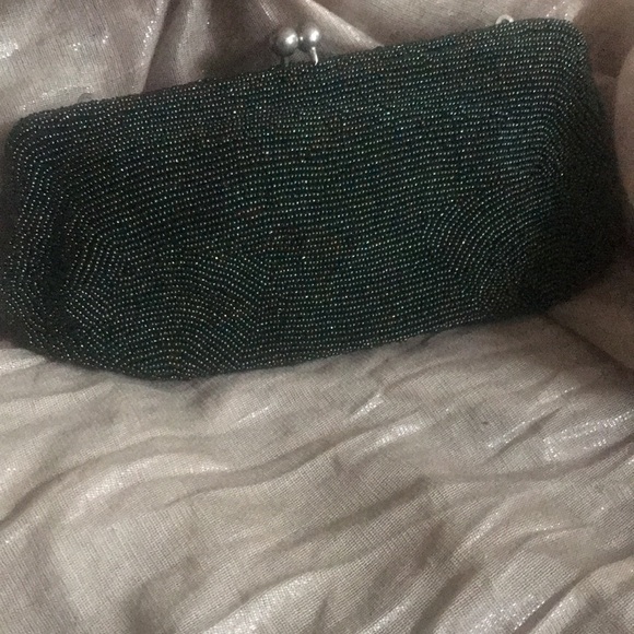 Green pearl evening clutch - Picture 2 of 4